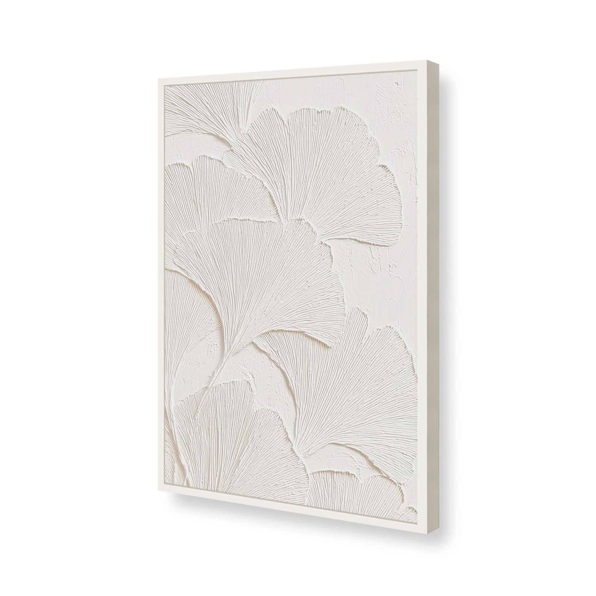 [Color:Opaque White], Picture of art in a Opaque White frame of the corner