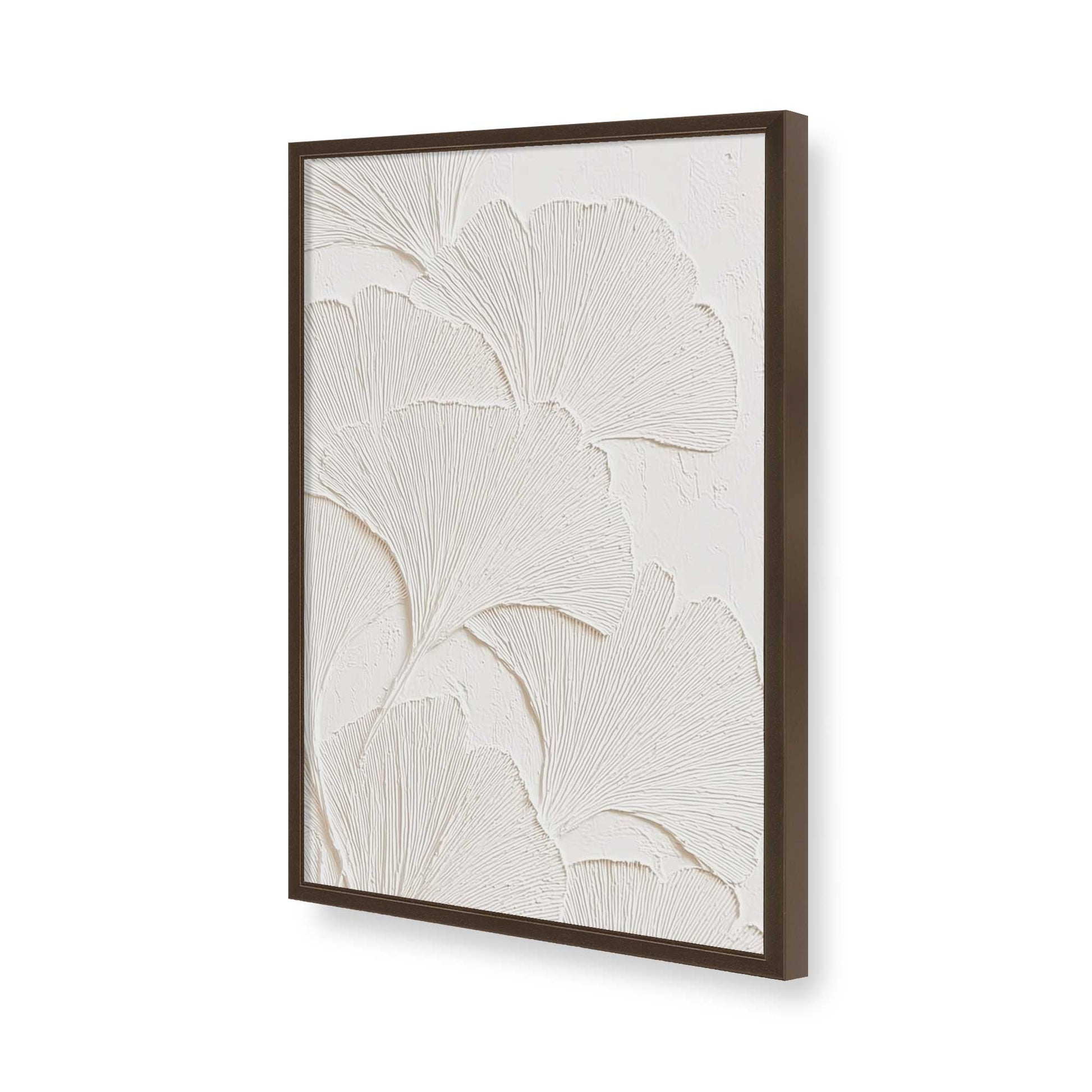 [Color:Brown], Picture of art in a Brown frame of the corner