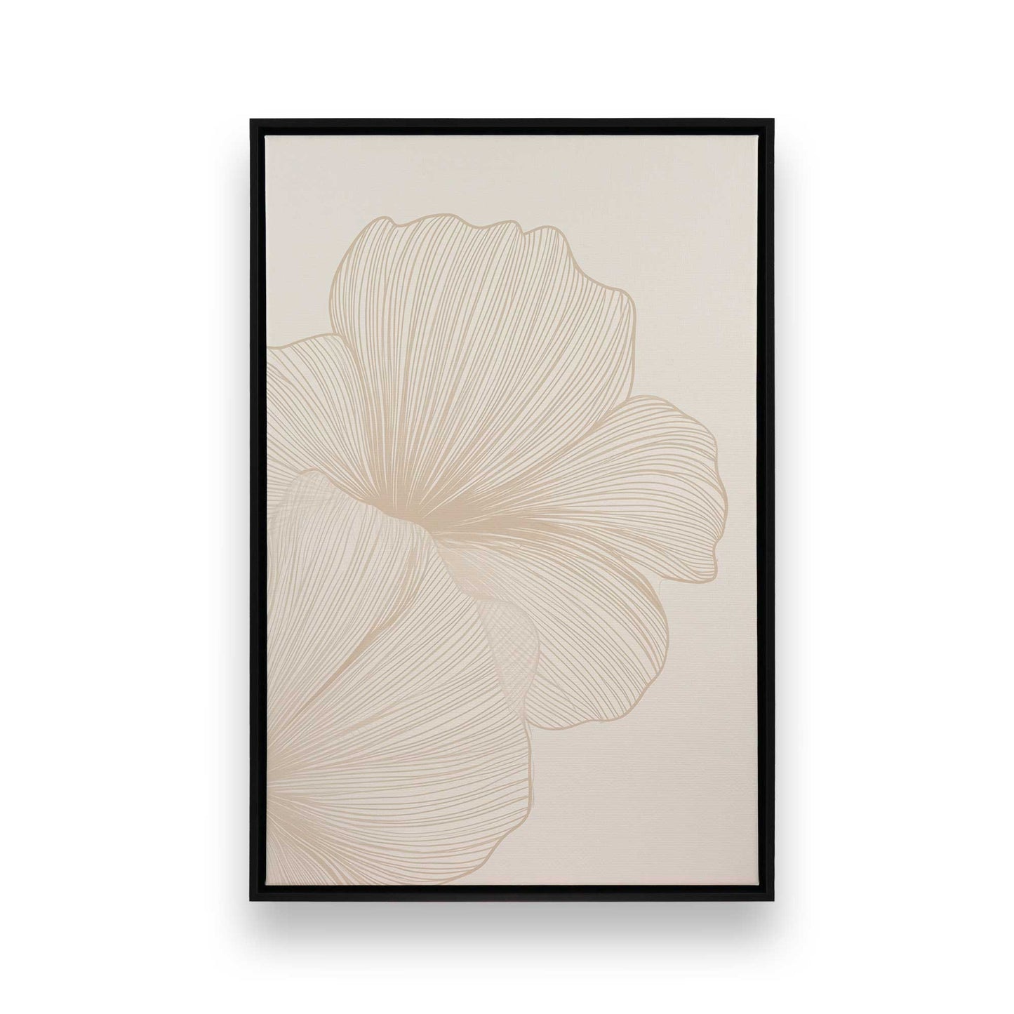 [Color:Satin Black], Picture of art in a Satin Black frame