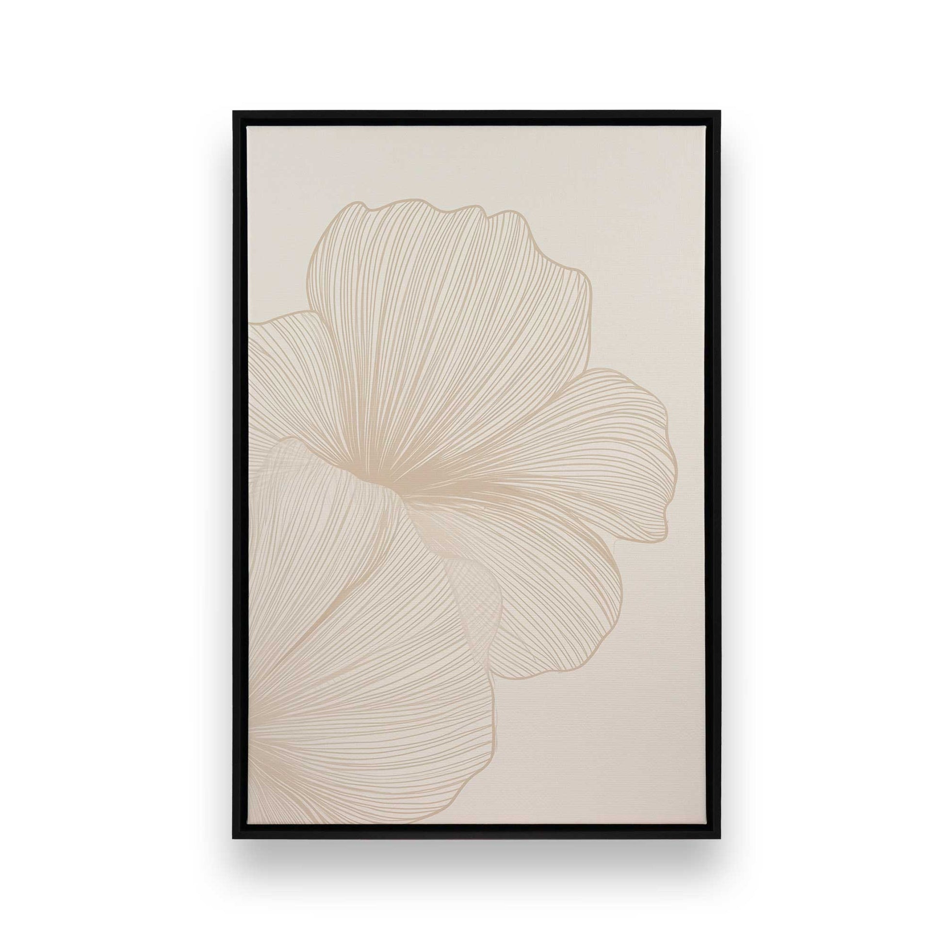 [Color:Satin Black], Picture of art in a Satin Black frame