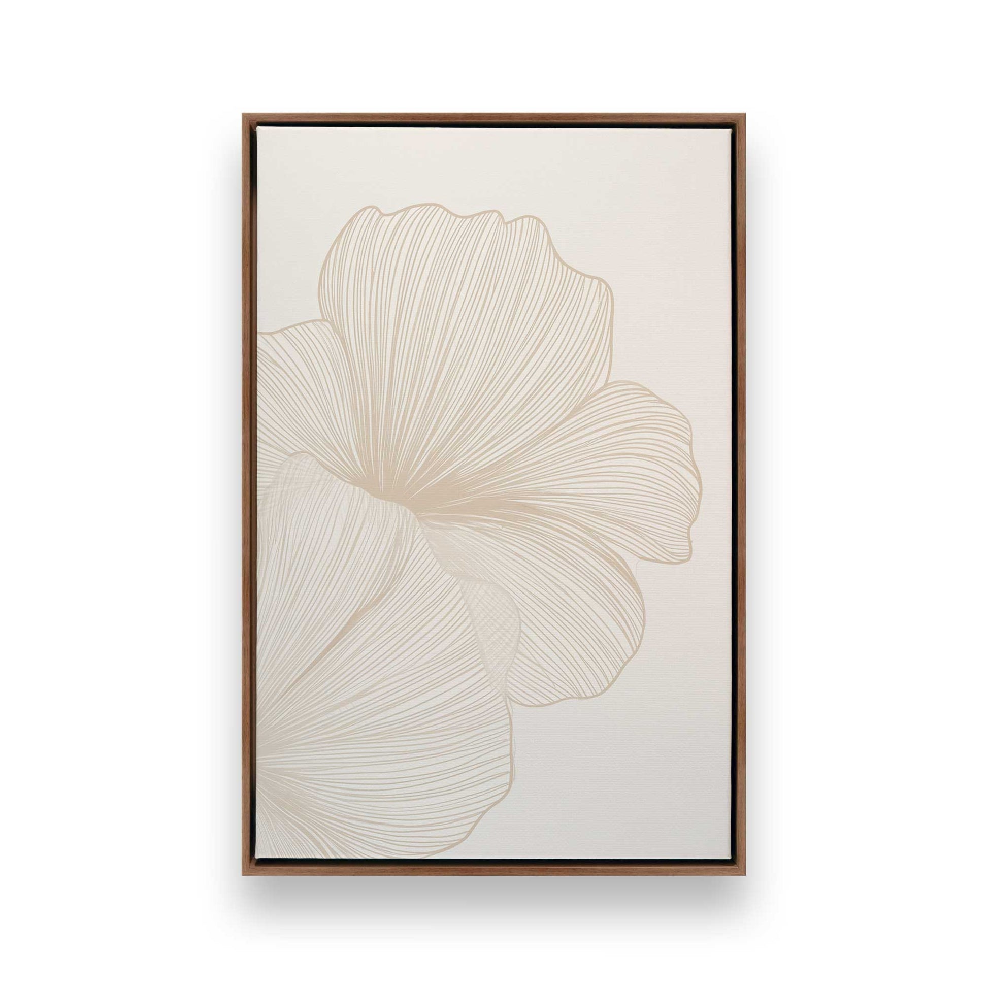 [Color:Walnut], Picture of art in a Walnut frame