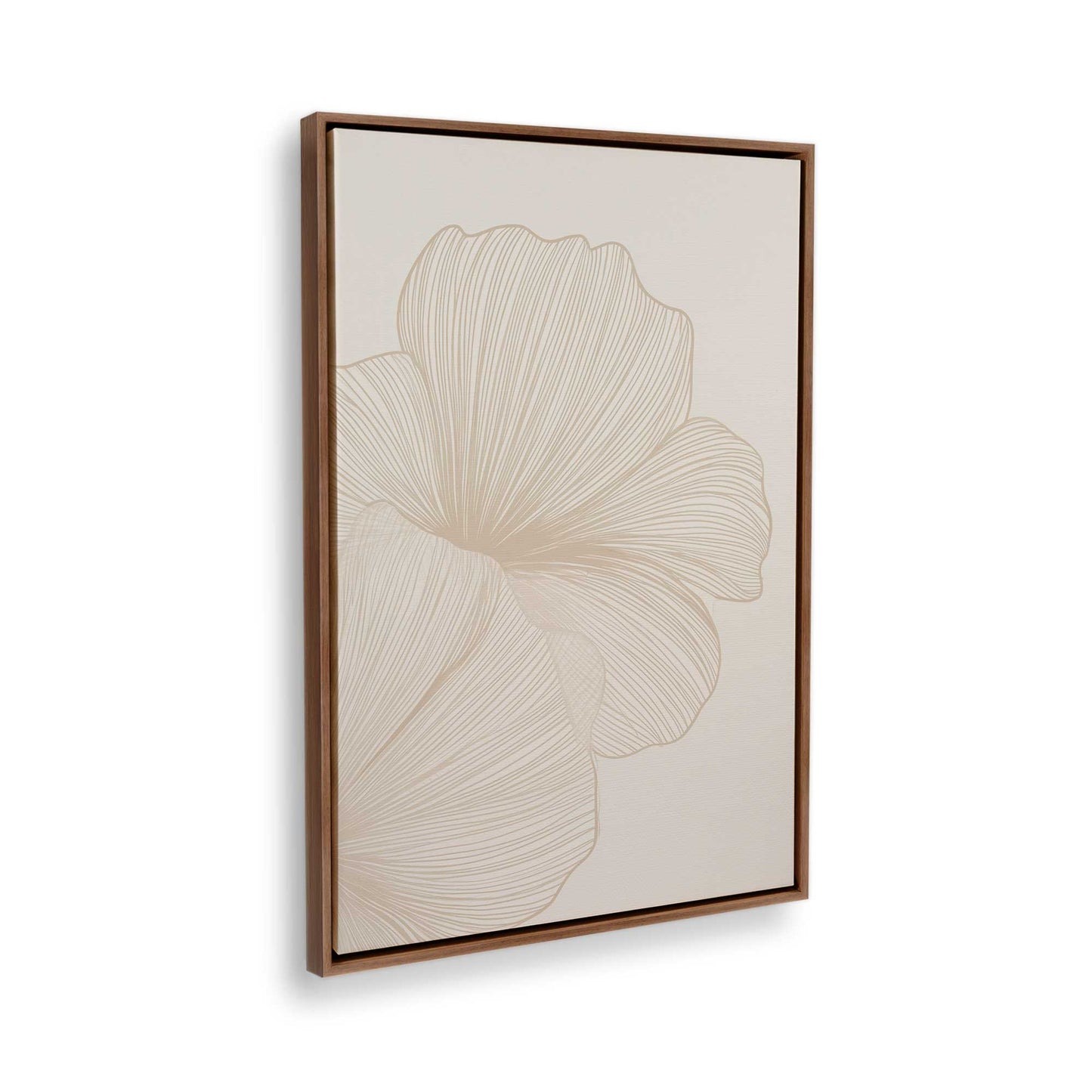 [Color:Walnut], Picture of the corner of the art