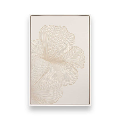 [Color:Opaque White], Picture of art in a White frame