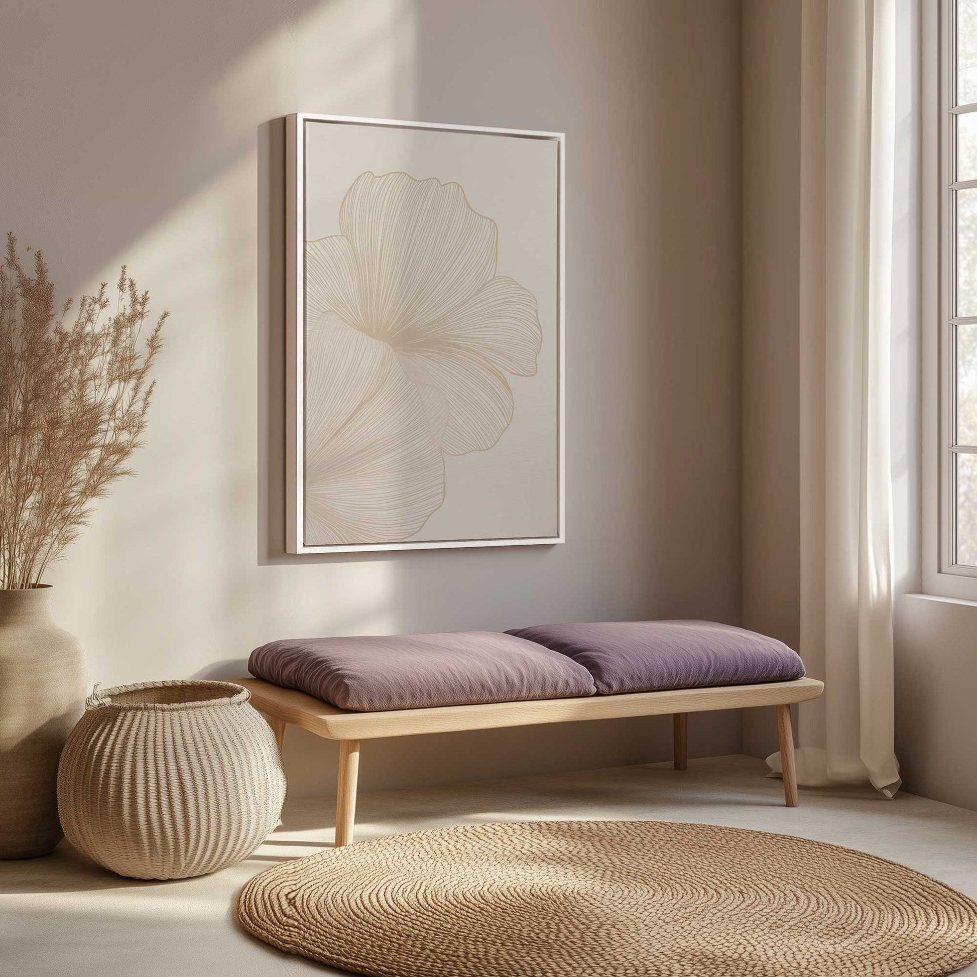 Picture of art in a room