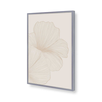 [Color:Polished Chrome], Picture of art in a Polished Chrome frame of the corner