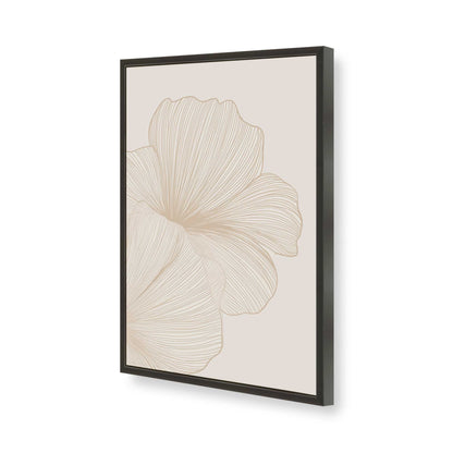 [Color:Satin Black], Picture of art in a Satin Black frame of the corner