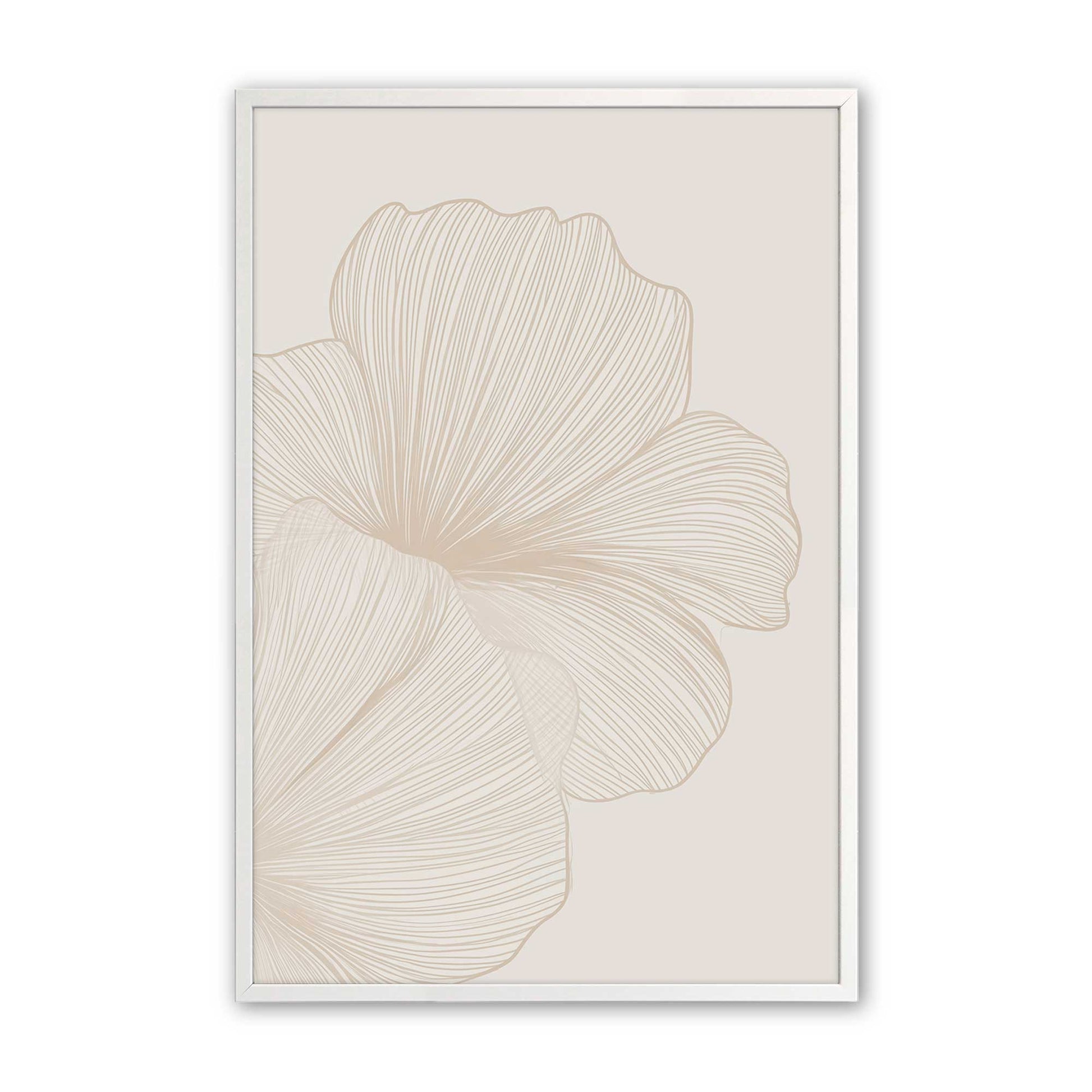 [Color:Opaque White], Picture of art in a Opaque White frame