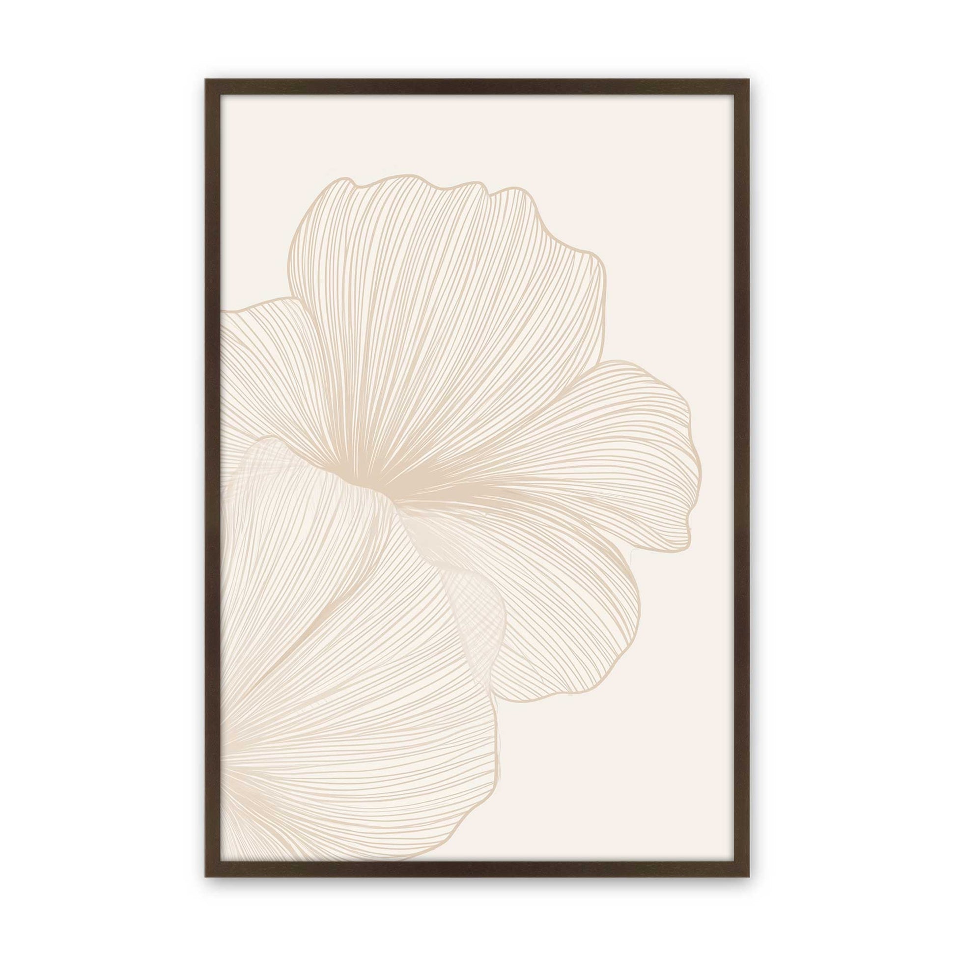 [Color:Belvinder Brown], Picture of art in a Belvinder Brown frame