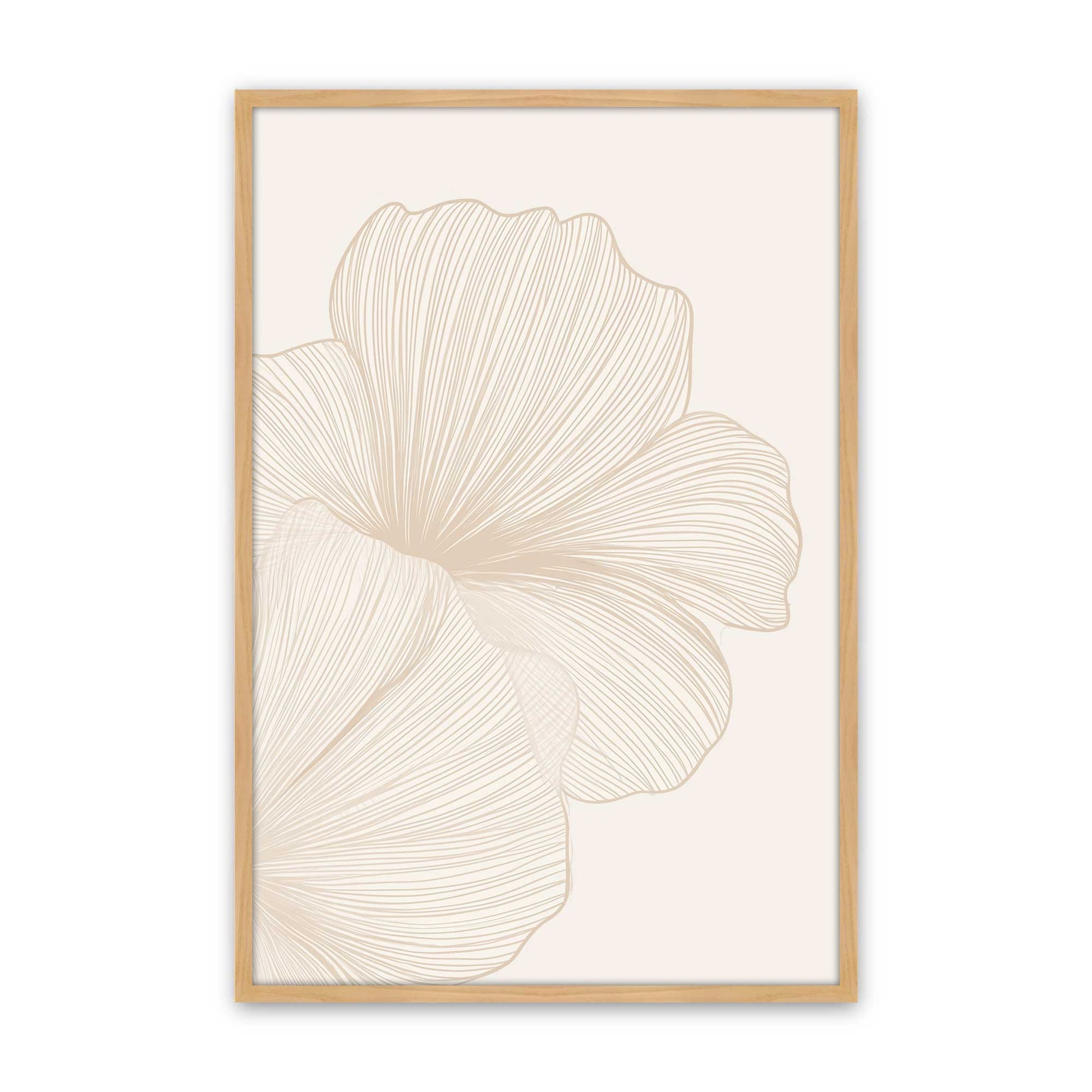 [Color:American Maple], Picture of art in a American Maple frame