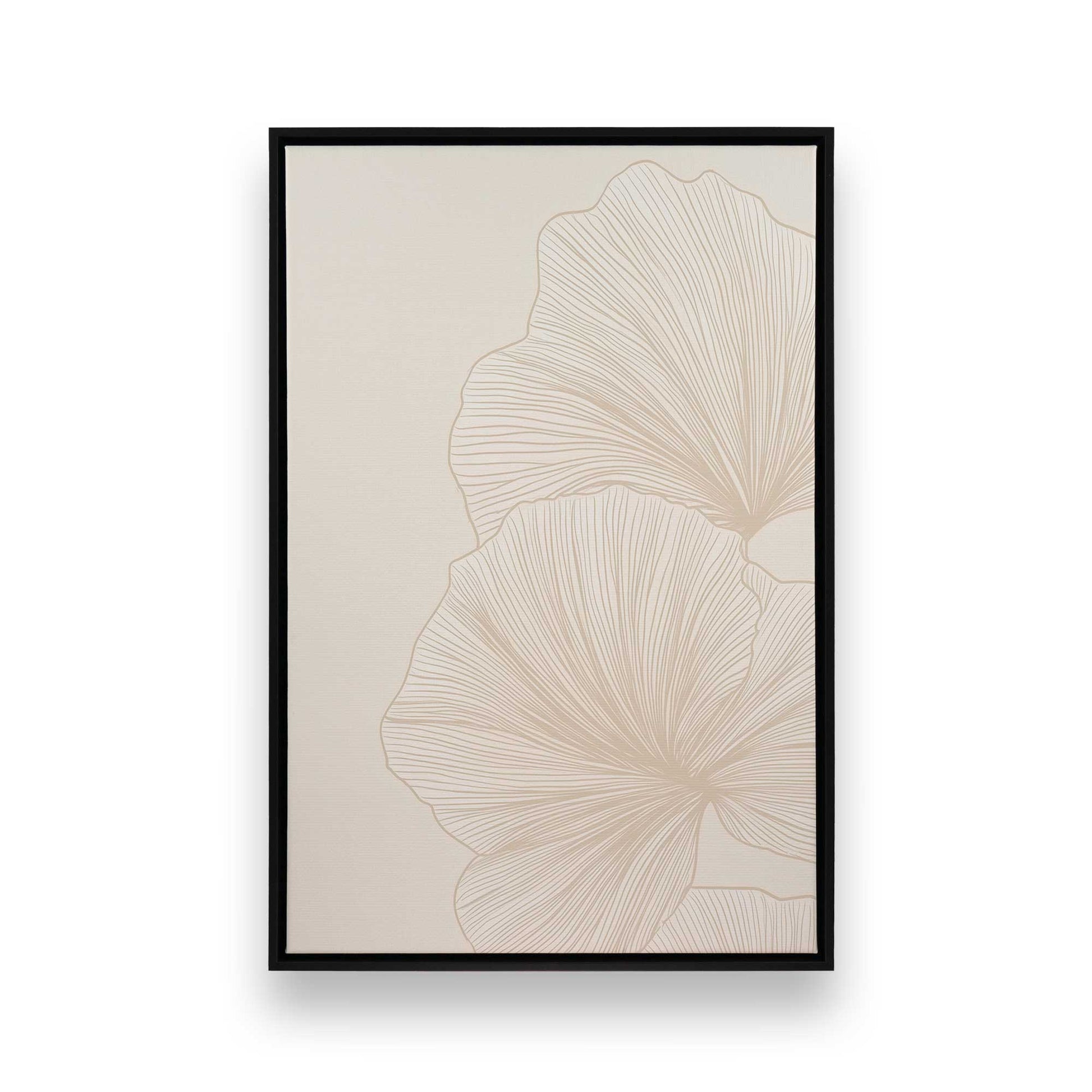 [Color:Satin Black], Picture of art in a Satin Black frame