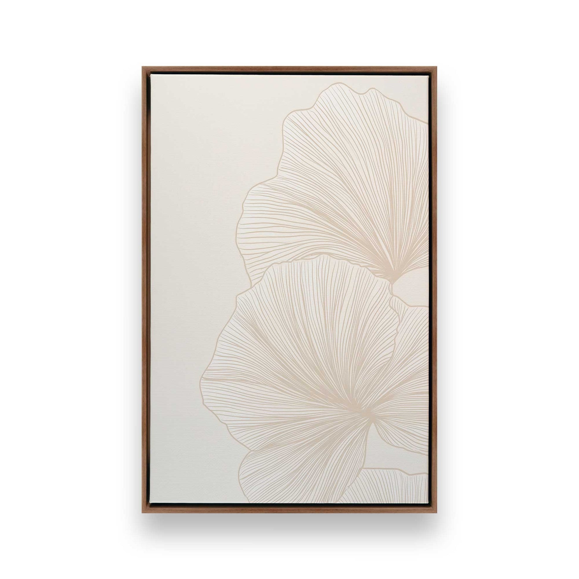 [Color:Walnut], Picture of art in a Walnut frame