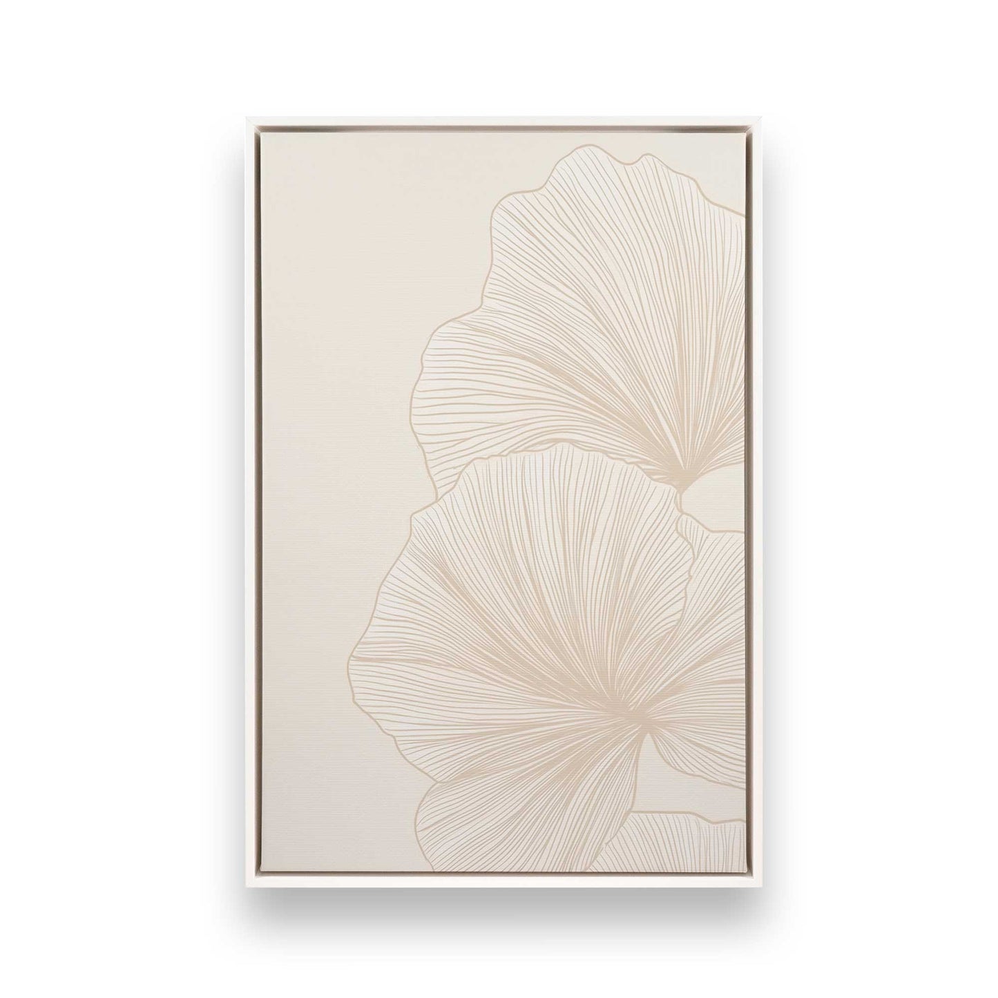 [Color:Opaque White], Picture of art in a White frame