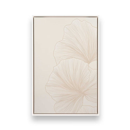 [Color:Opaque White], Picture of art in a White frame