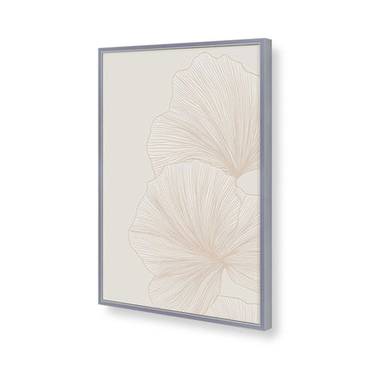 [Color:Polished Chrome], Picture of art in a Polished Chrome frame of the corner