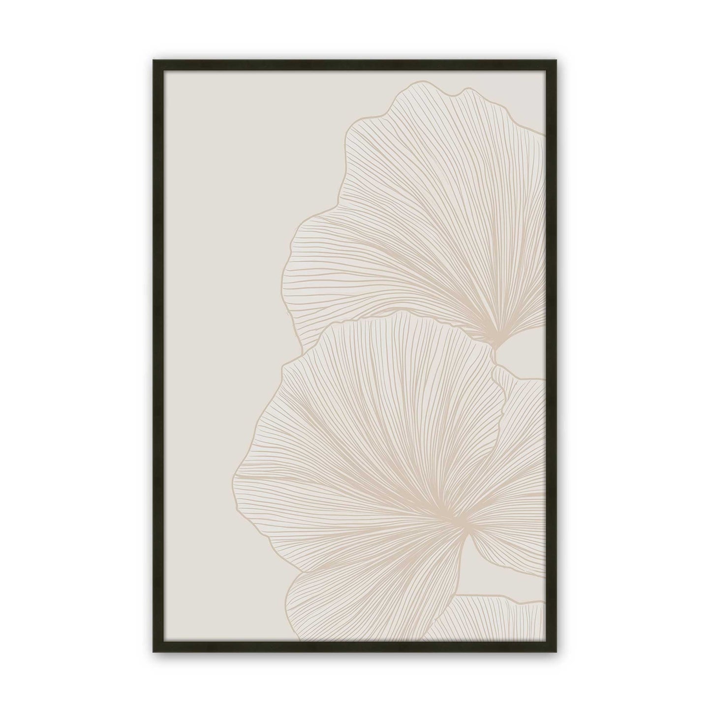 [Color:Satin Black], Picture of art in a Satin Black frame