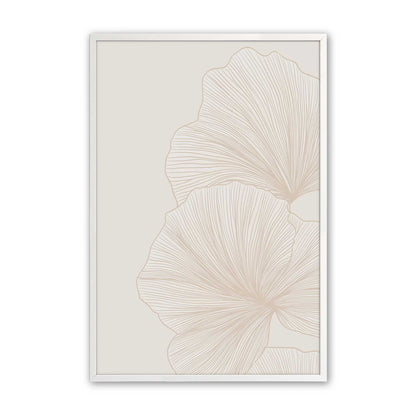 [Color:Opaque White], Picture of art in a Opaque White frame