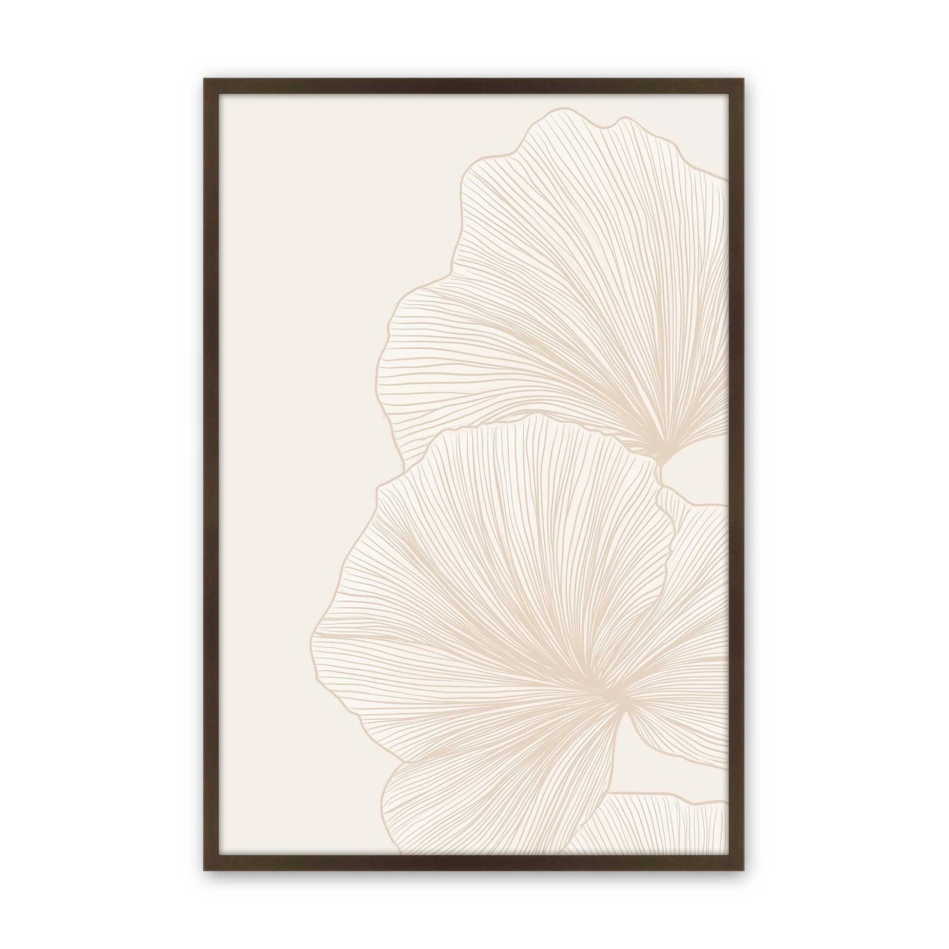[Color:Belvinder Brown], Picture of art in a Belvinder Brown frame