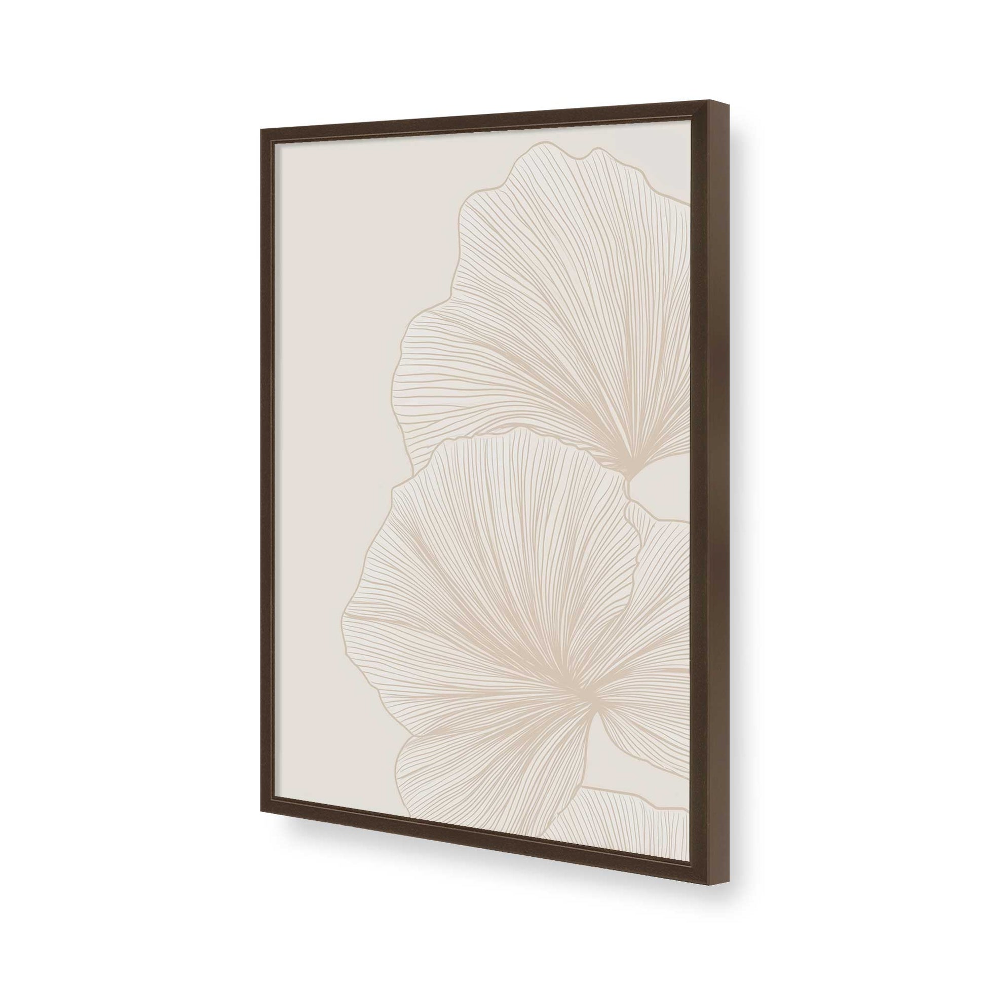 [Color:Belvinder Brown], Picture of art in a Belvinder Brown frame of the corner