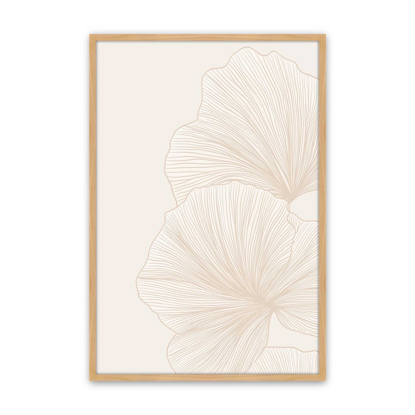 [Color:American Maple], Picture of art in a American Maple frame