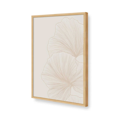 [Color:American Maple], Picture of art in a American Maple frame of the corner
