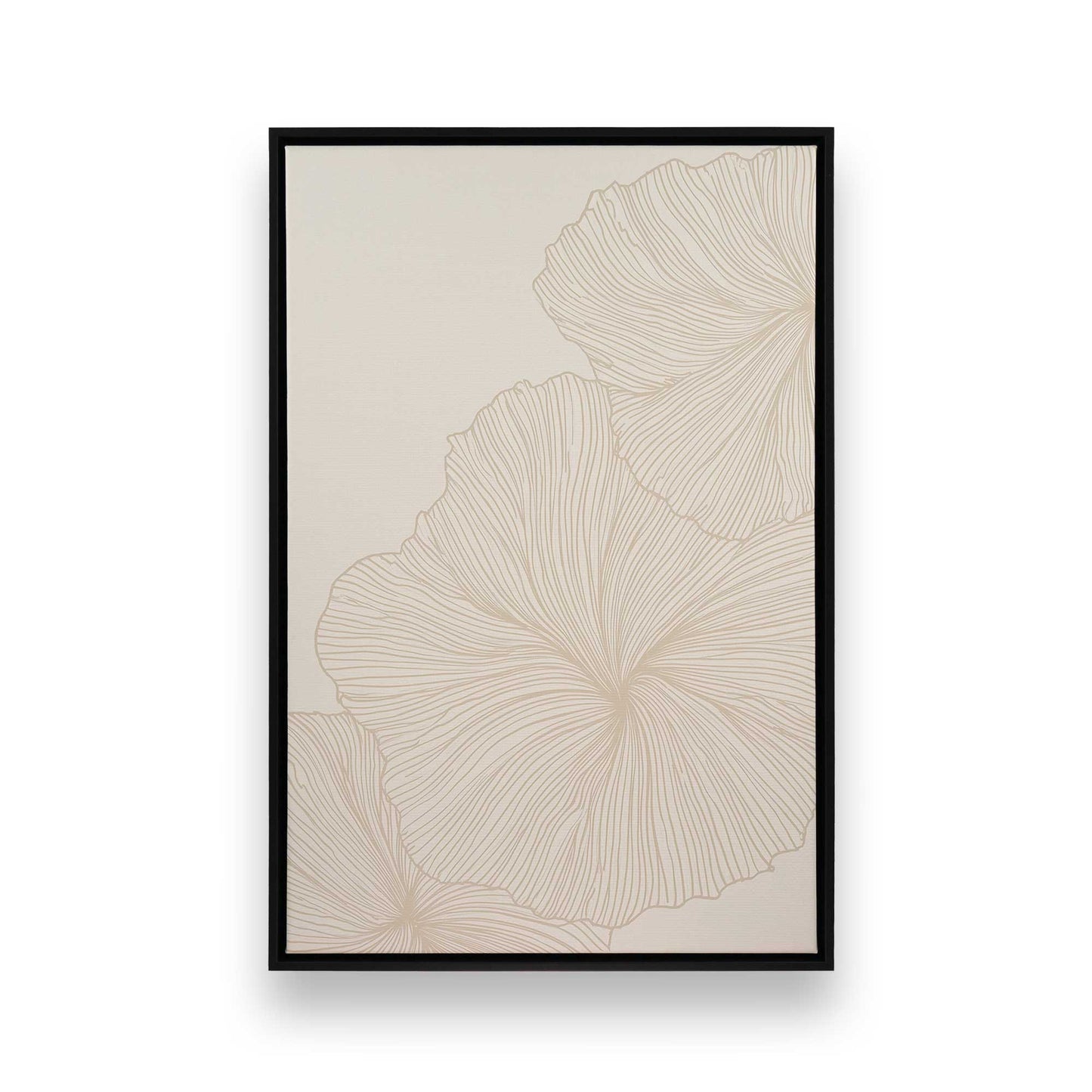 [Color:Satin Black], Picture of art in a Satin Black frame
