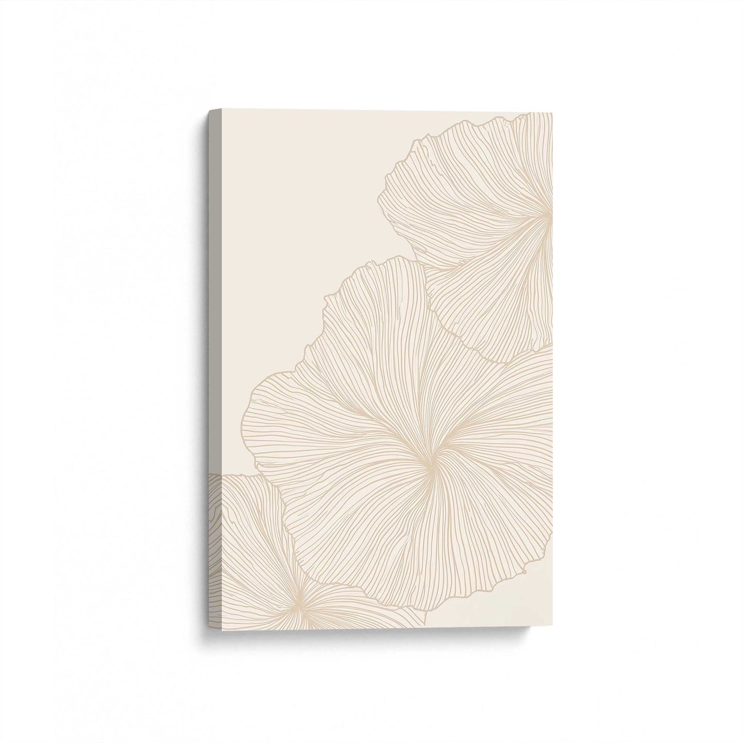[Color:Stretched Canvas], Picture of art at an angle
