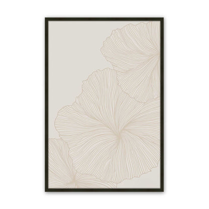 [Color:Satin Black], Picture of art in a Satin Black frame