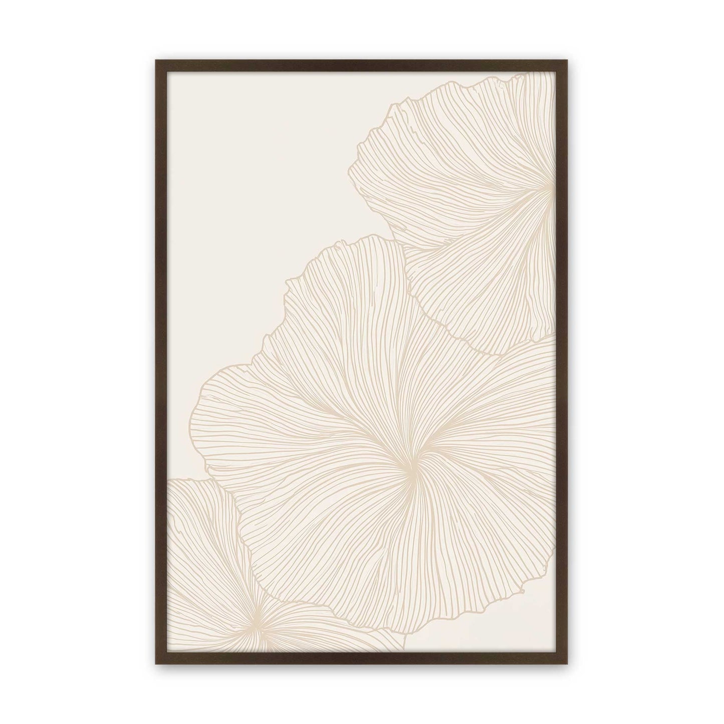 [Color:Brown], Picture of art in a Brown frame