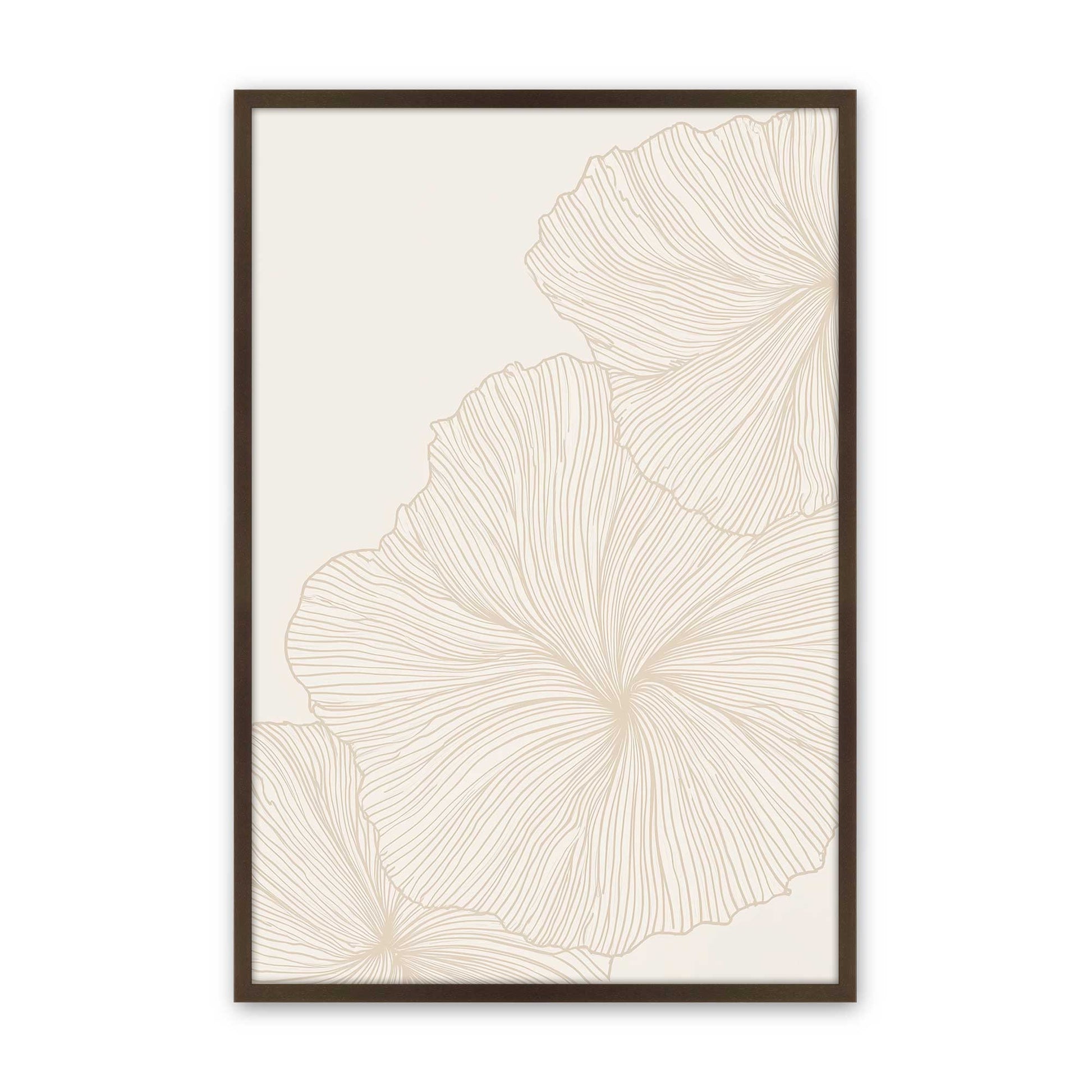 [Color:Brown], Picture of art in a Brown frame