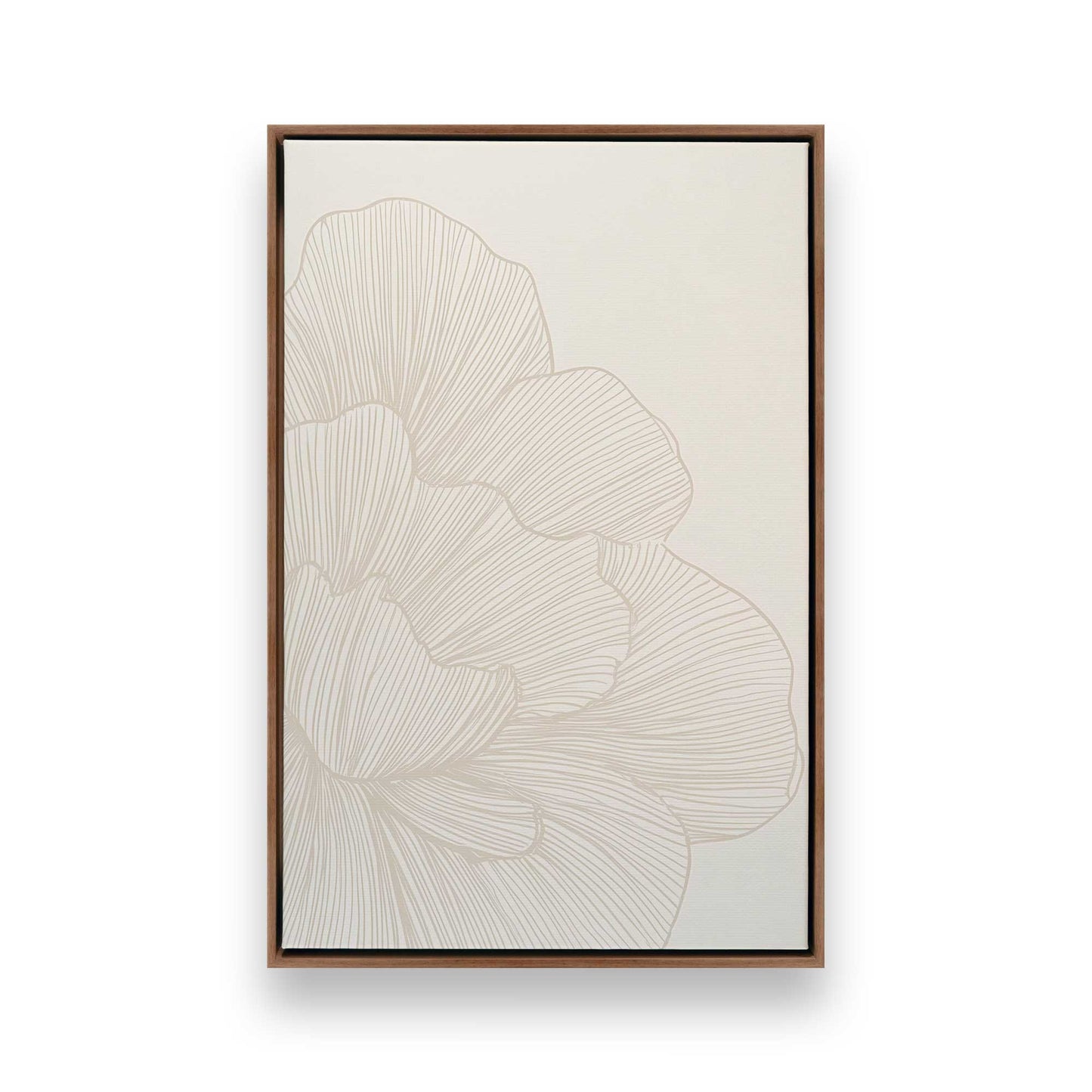 [Color:Walnut], Picture of art in a Walnut frame