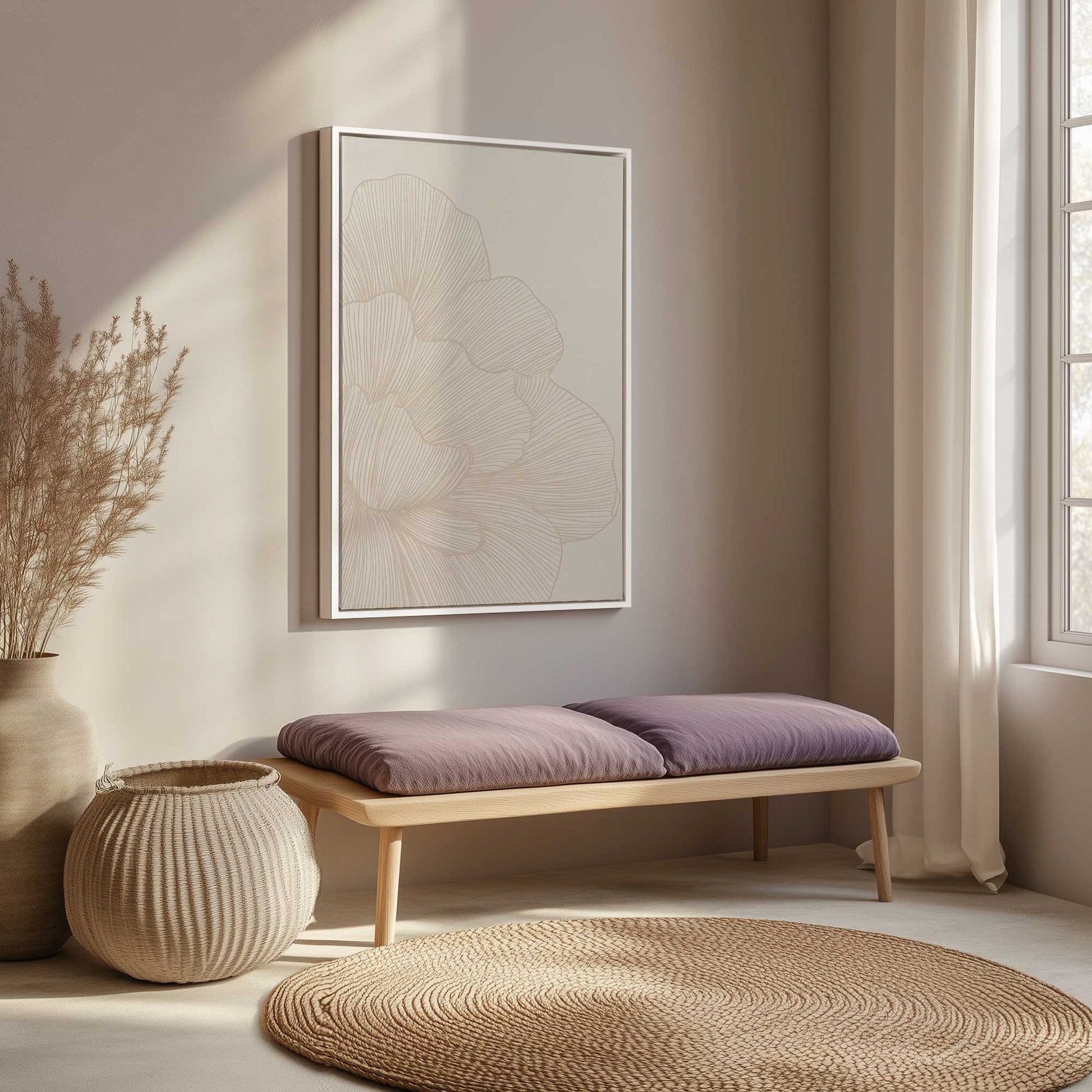 Picture of art in a room