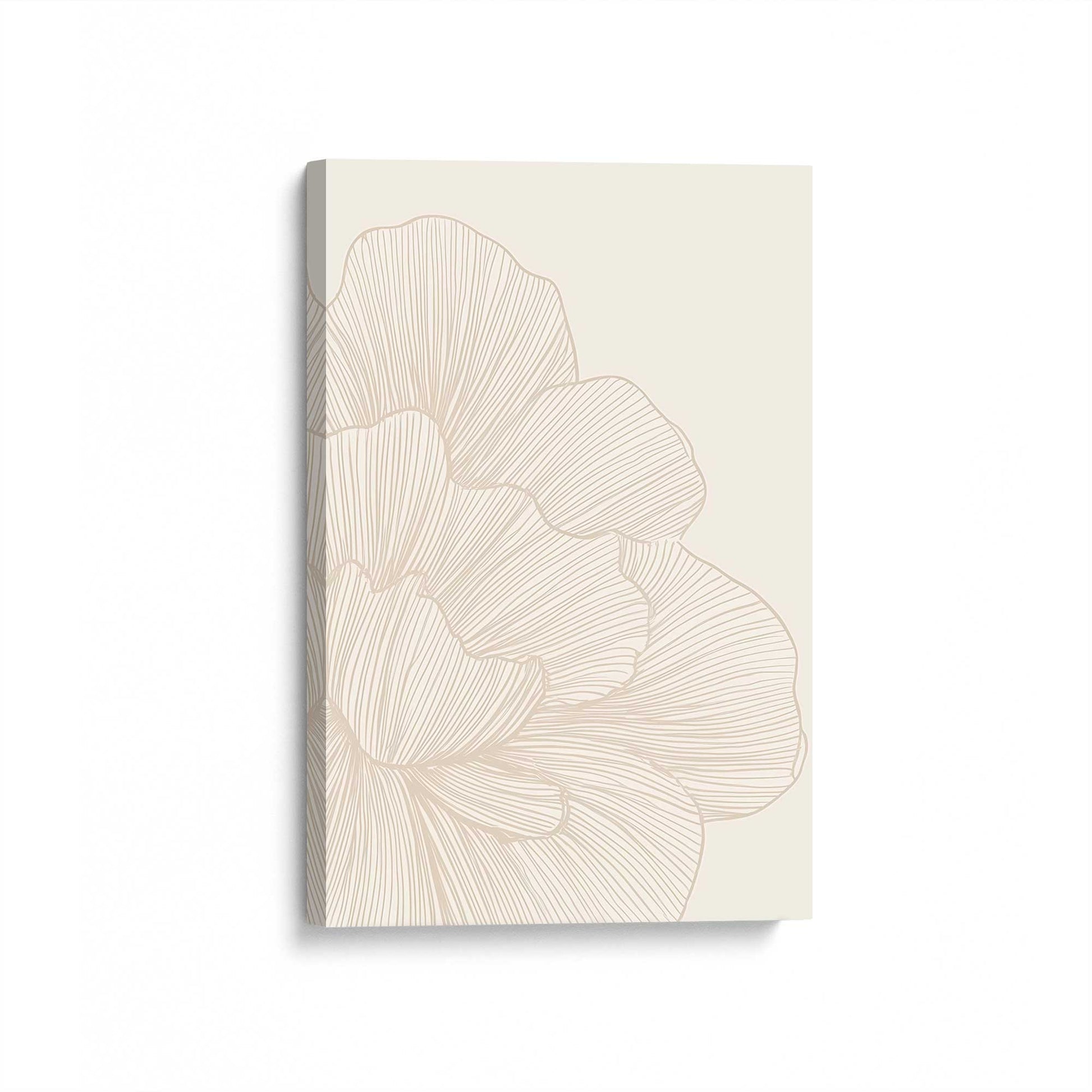 [Color:Stretched Canvas], Picture of art at an angle