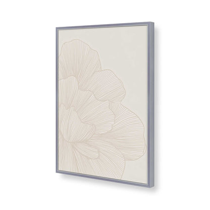 [Color:Polished Chrome], Picture of art in a Polished Chrome frame of the corner