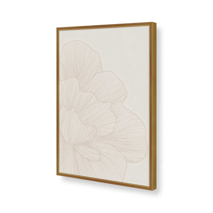 [Color:Polished Gold], Picture of art in a Polished Gold frame of the corner