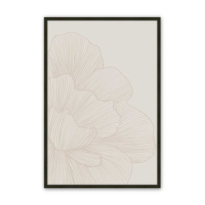 [Color:Satin Black], Picture of art in a Satin Black frame