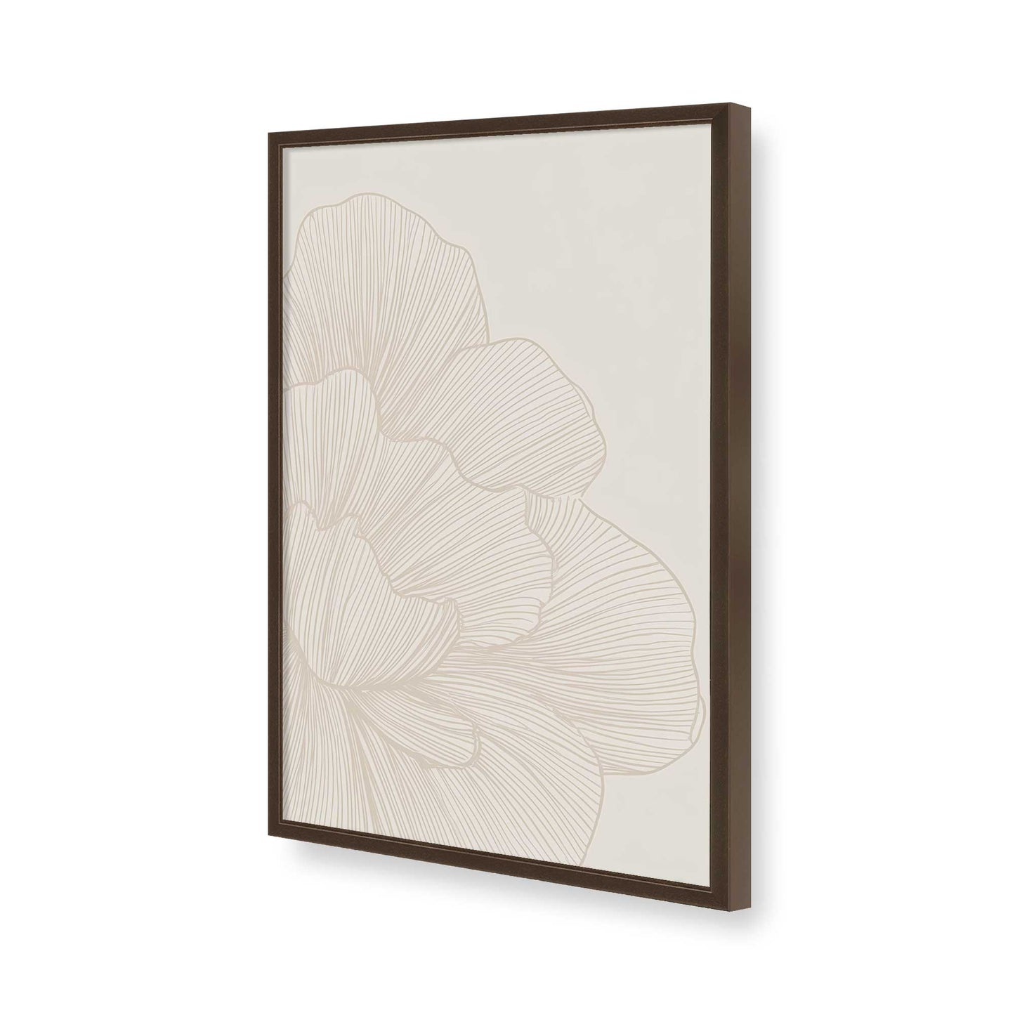 [Color:Belvinder Brown], Picture of art in a Belvinder Brown frame of the corner