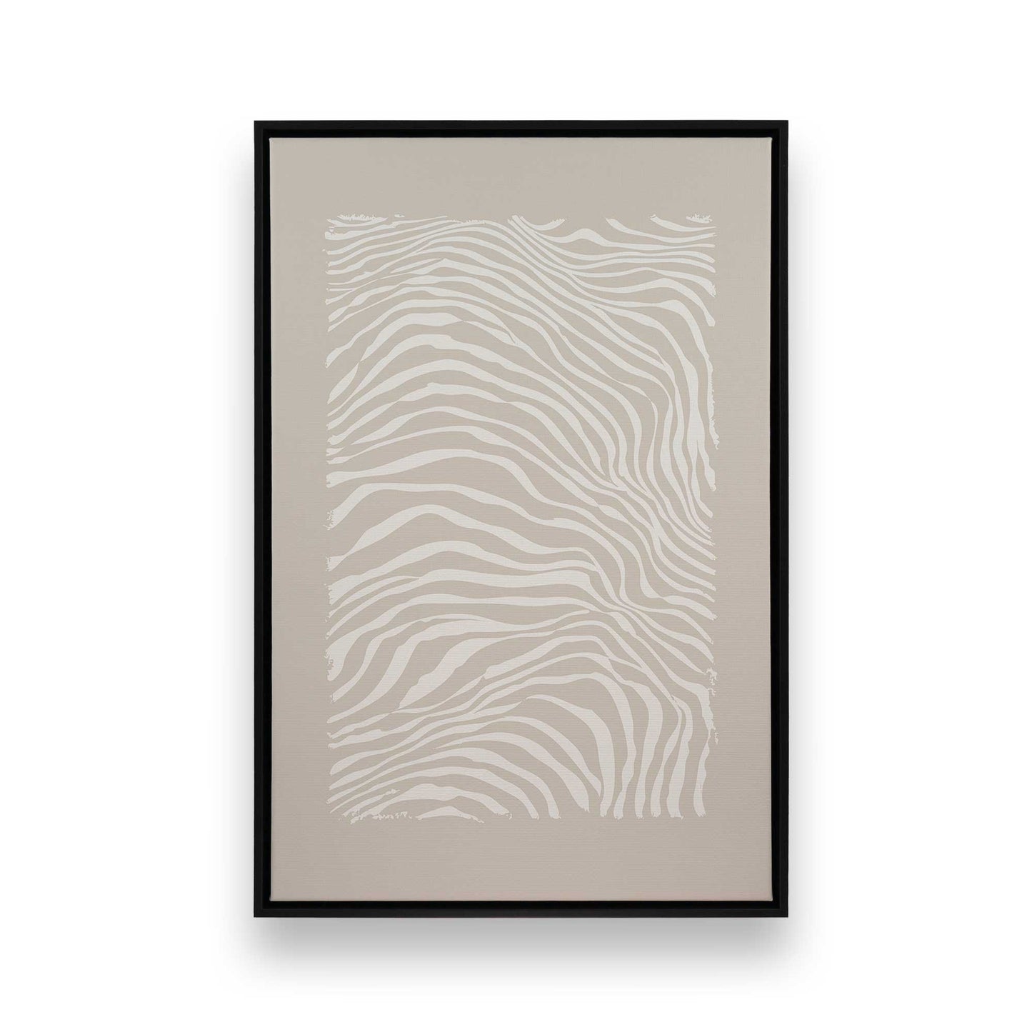 [Color:Satin Black], Picture of art in a Satin Black frame