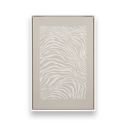 [Color:Opaque White], Picture of art in a White frame