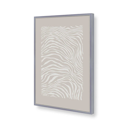 [Color:Polished Chrome], Picture of art in a Polished Chrome frame of the corner