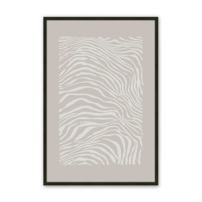 [Color:Satin Black], Picture of art in a Satin Black frame
