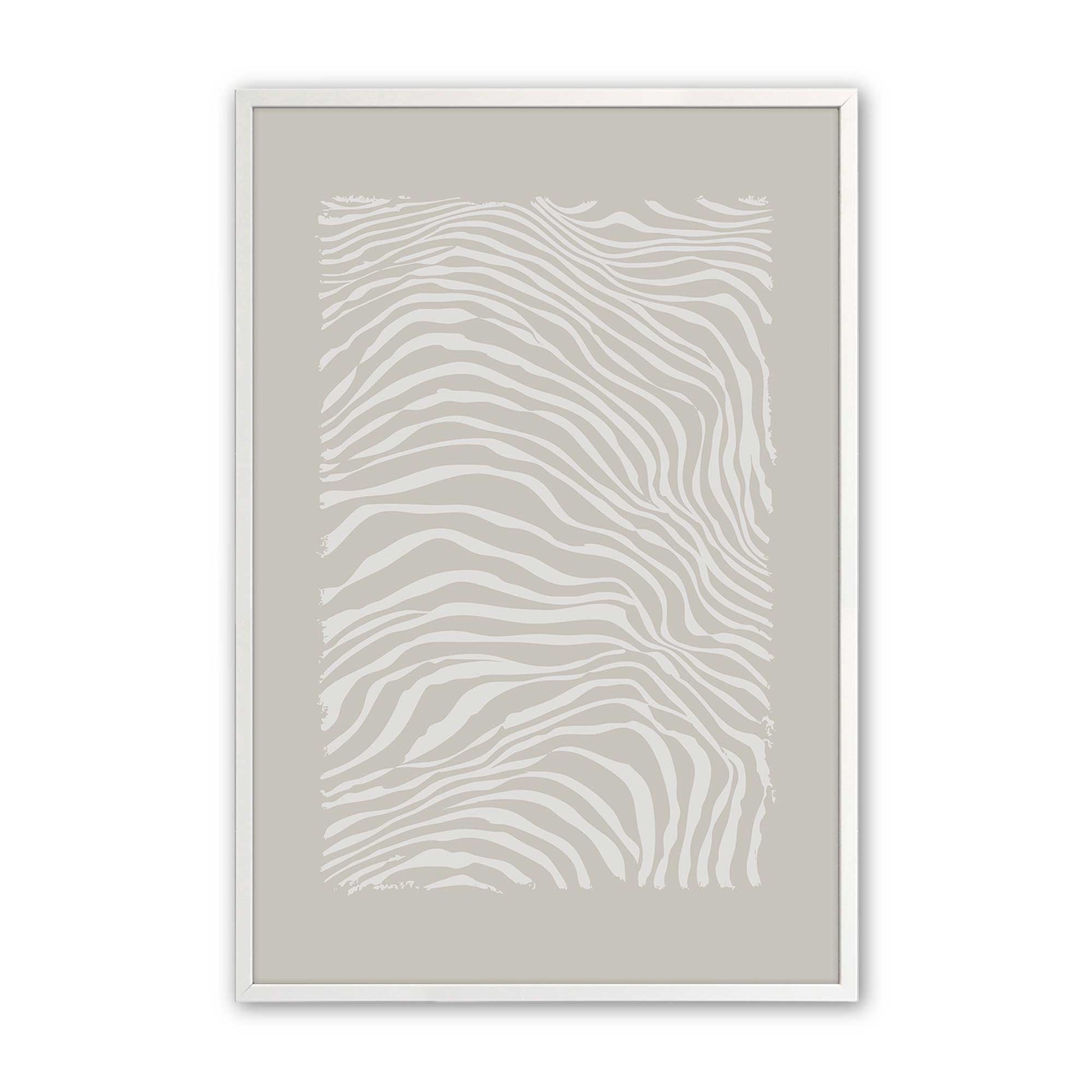 [Color:Opaque White], Picture of art in a Opaque White frame