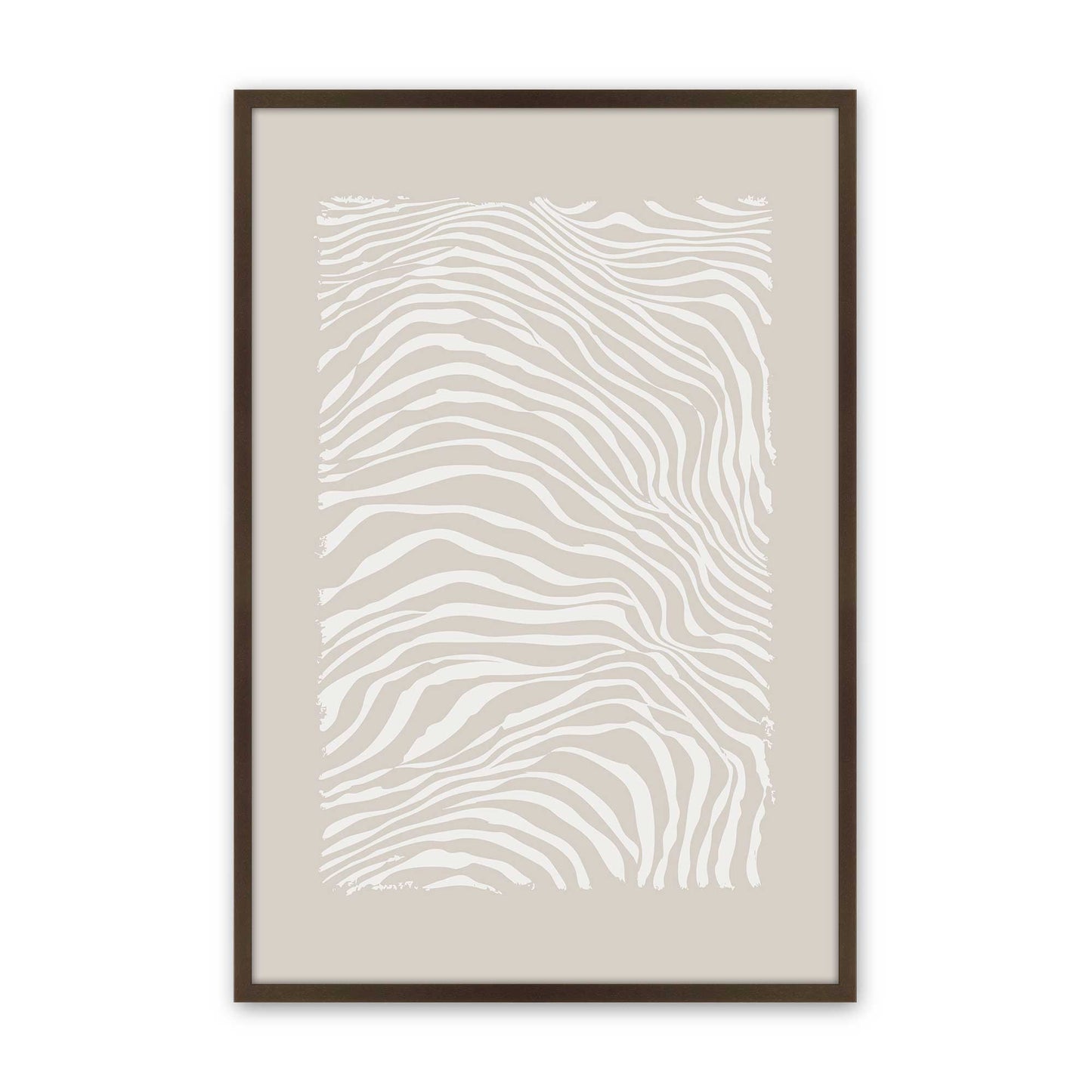 [Color:Brown], Picture of art in a Brown frame