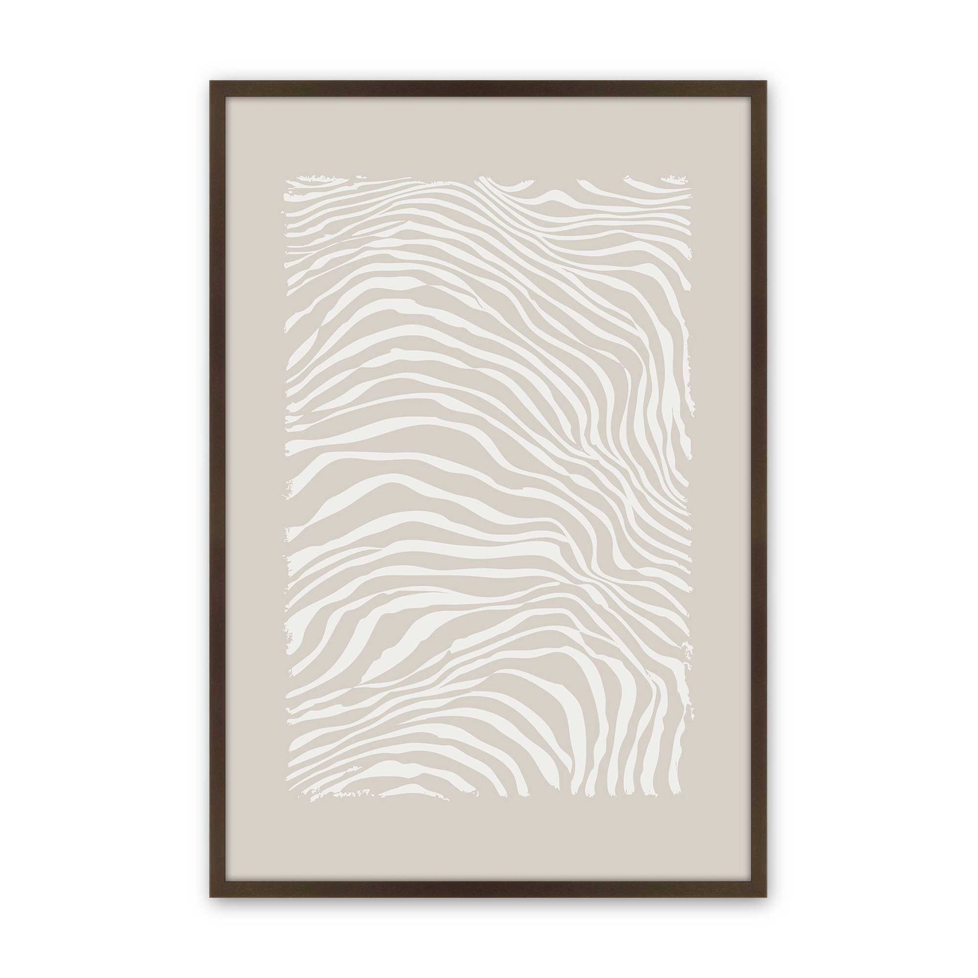 [Color:Belvinder Brown], Picture of art in a Belvinder Brown frame