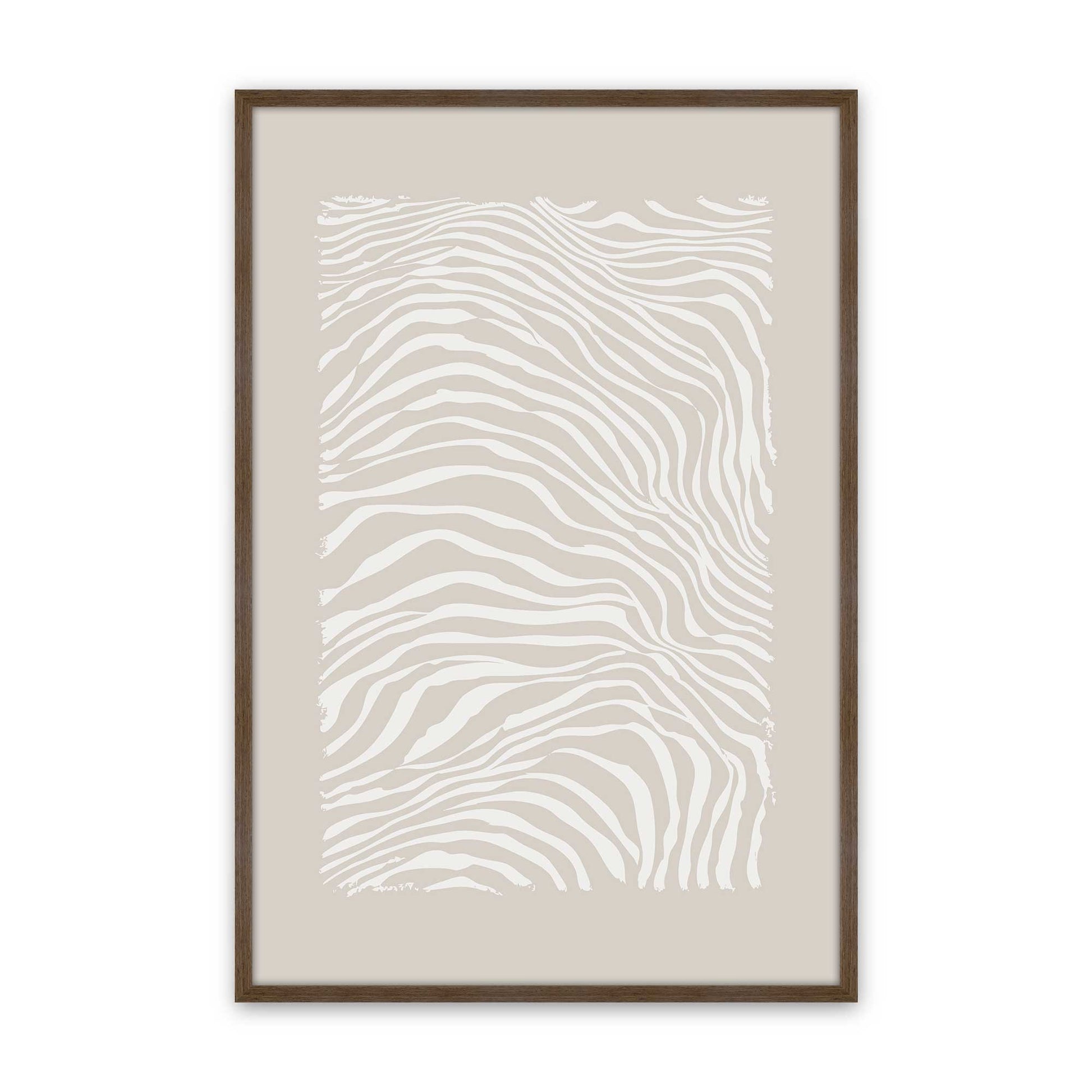 [Color:Walnut], Picture of art in a Walnut frame