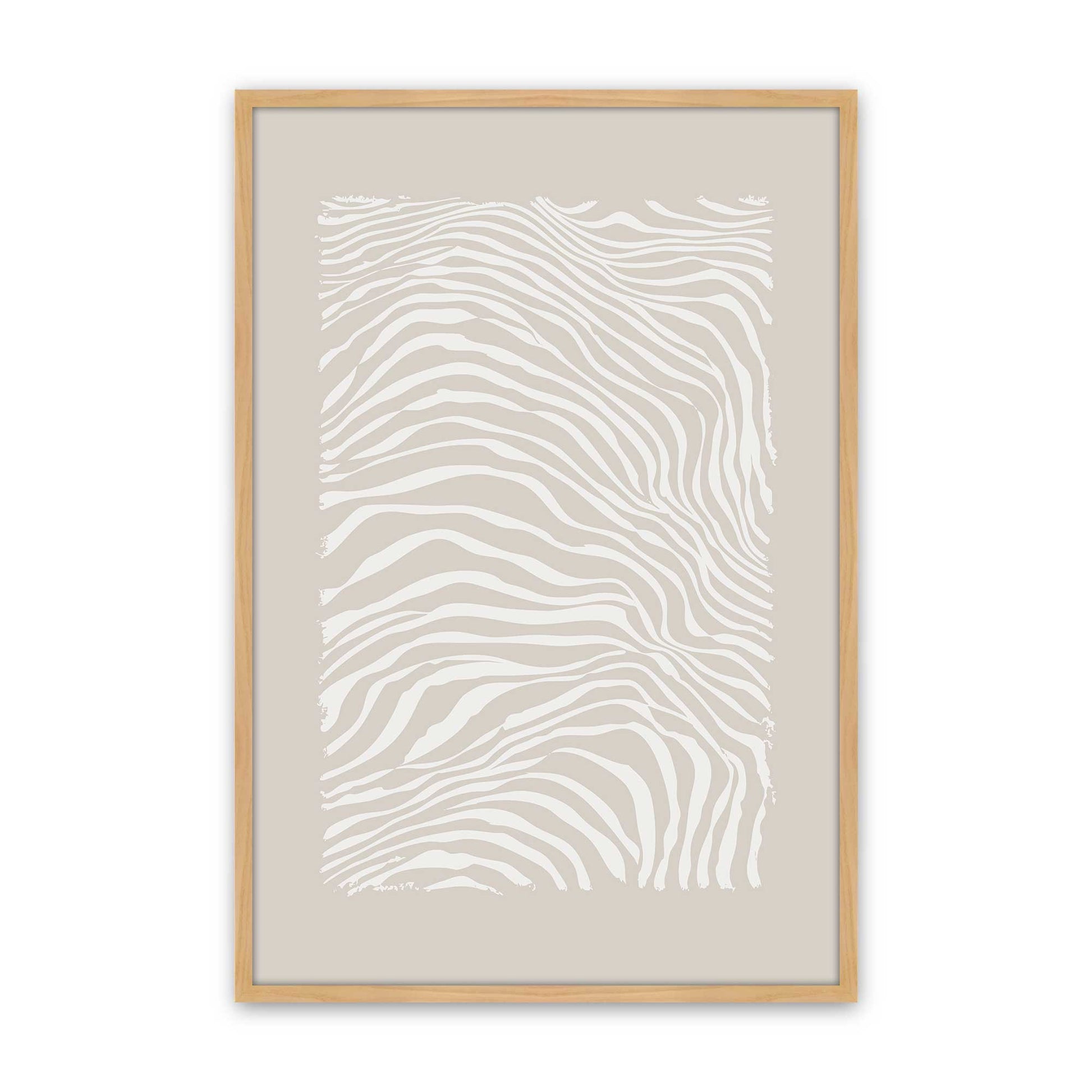 [Color:American Maple], Picture of art in a American Maple frame