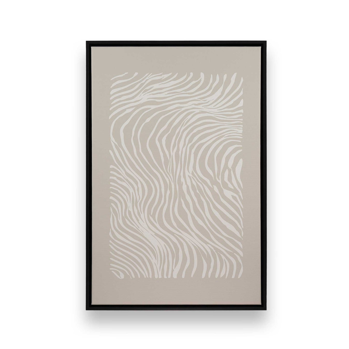 [Color:Satin Black], Picture of art in a Satin Black frame
