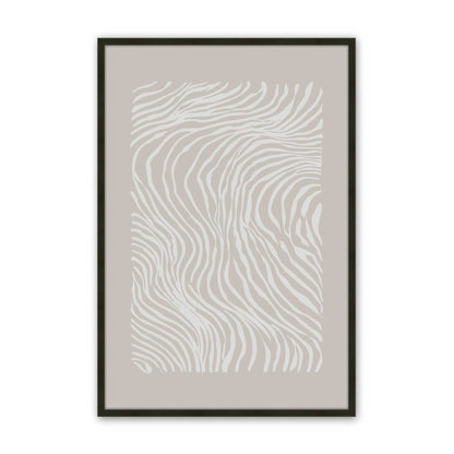 [Color:Satin Black], Picture of art in a Satin Black frame