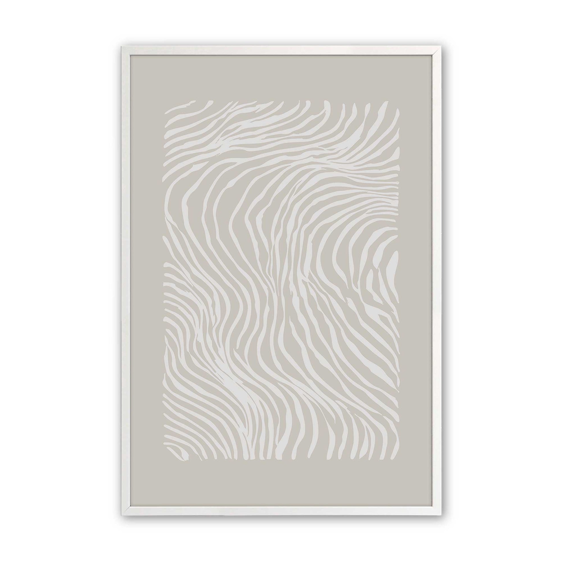 [Color:Opaque White], Picture of art in a Opaque White frame
