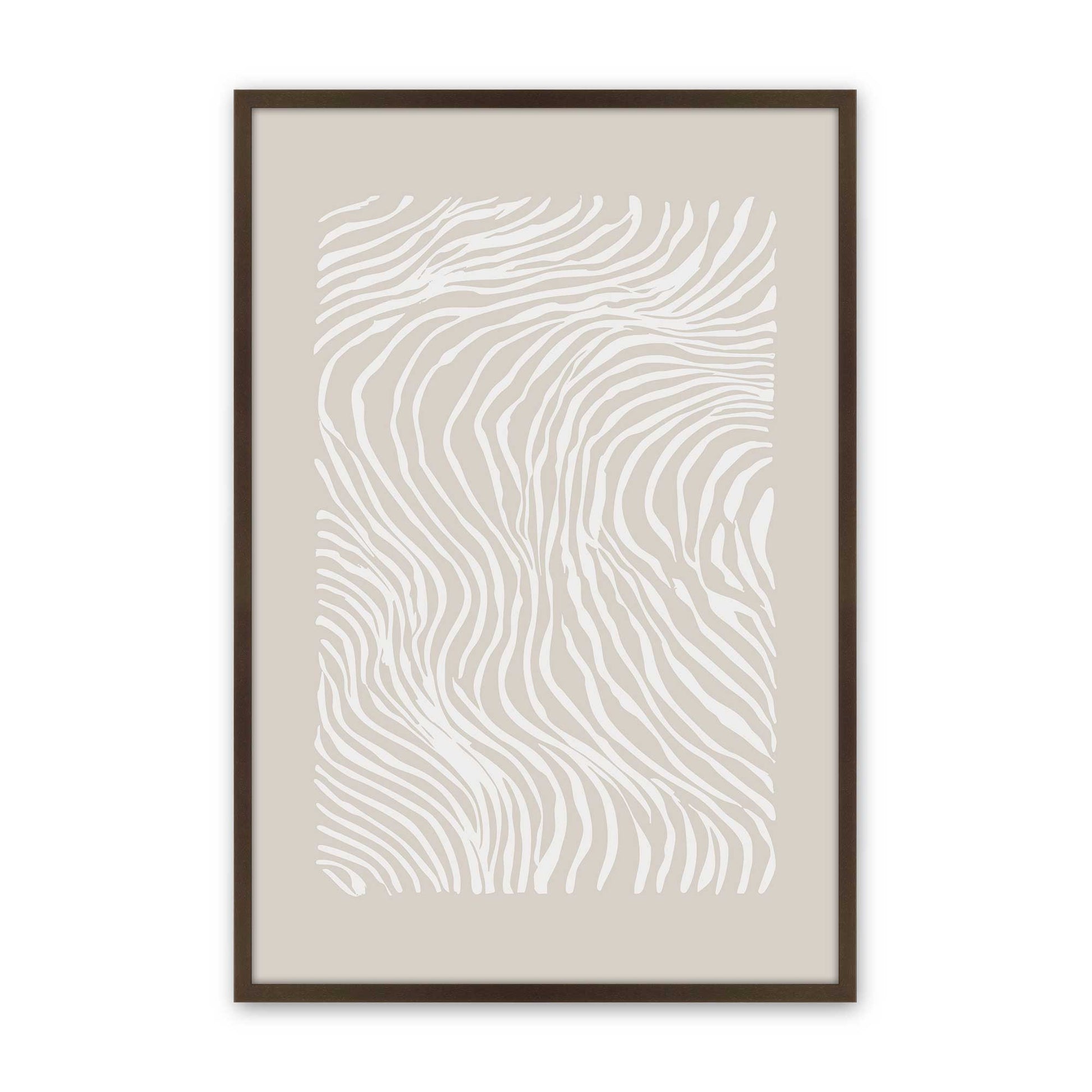 [Color:Brown], Picture of art in a Brown frame