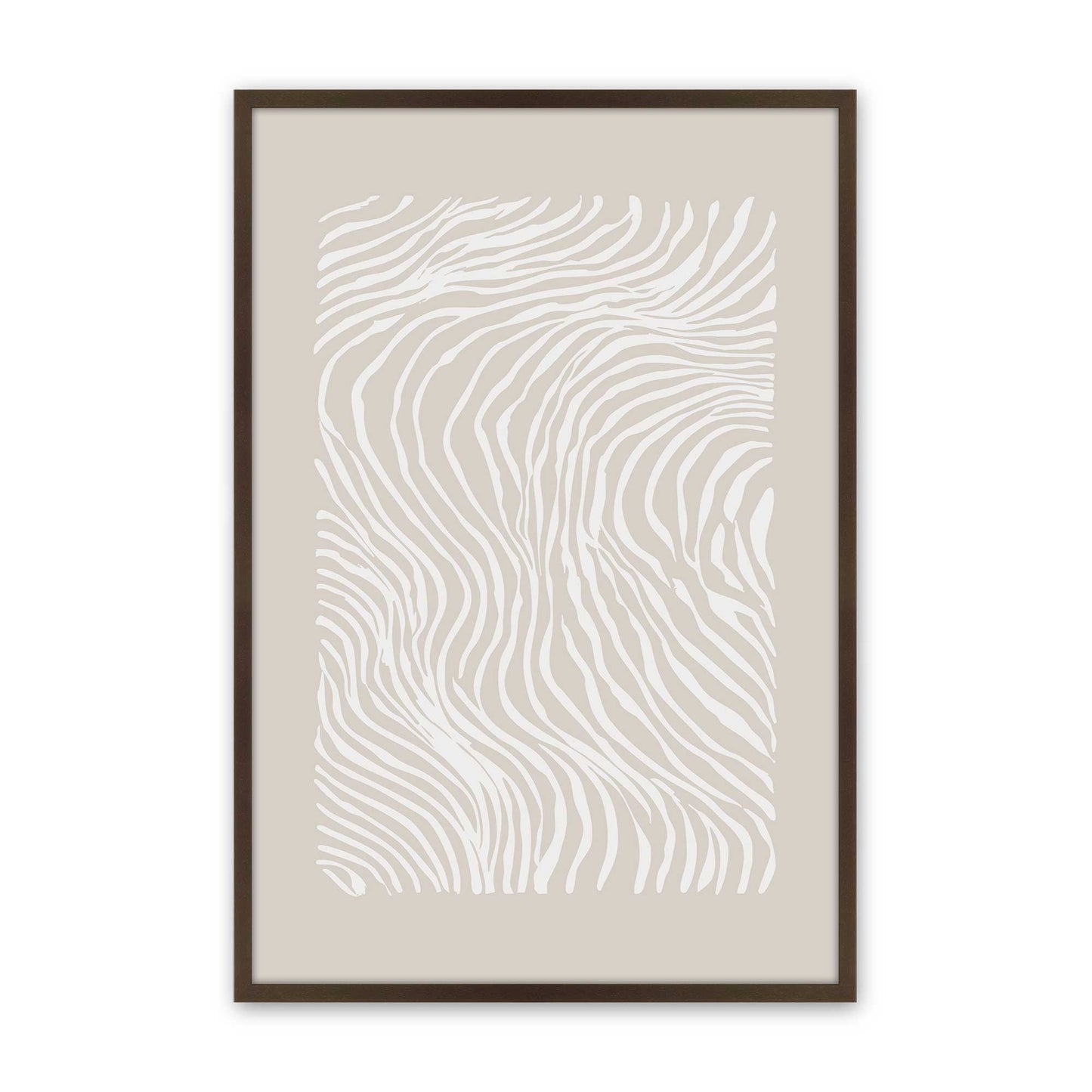 [Color:Belvinder Brown], Picture of art in a Belvinder Brown frame